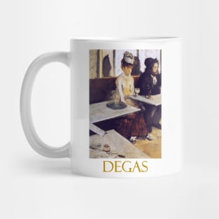 The Absinthe Drinker by Edgar Degas Mug